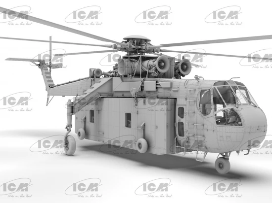 Sikorsky S-64E Skycrane with Universal Pod