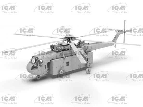 Sikorsky S-64E Skycrane with Universal Pod