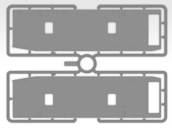 Universal Military Pod with M8A1 US Landing Mat