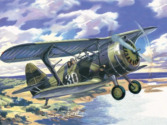 I-15 bis - WWII Soviet Biplane Fighter