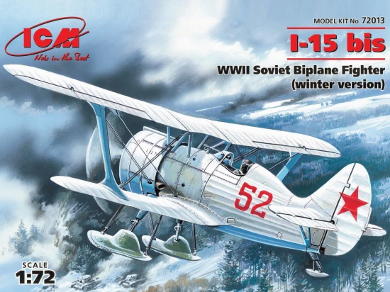 I-15 bis - WWII Soviet Biplane Fighter (winter version)