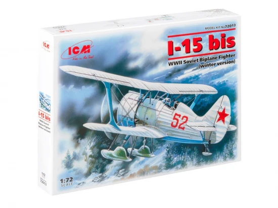 I-15 bis - WWII Soviet Biplane Fighter (winter version)