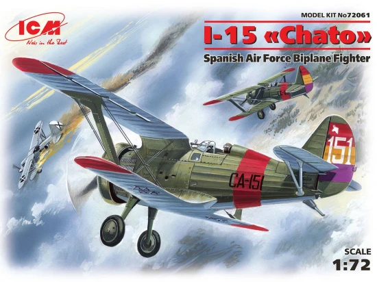 I-15 Chato - Spanish Air Force Biplane Fighter