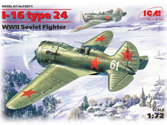 I-16 type 24 - WWII Soviet Fighter