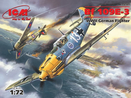Messerschmitt BF 109E-3 - WWII German Fighter