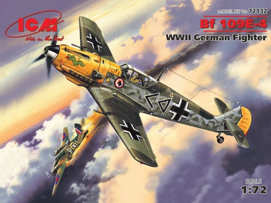 Messerschmitt BF 109E-4 - WWII German Fighter