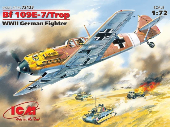 Messerschmitt BF 109E-7/Trop - WWII German Fighter