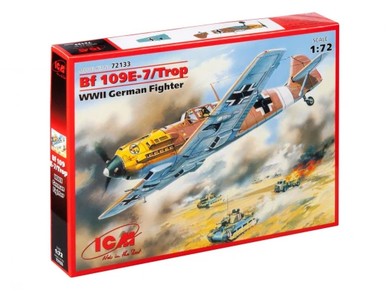 Messerschmitt BF 109E-7/Trop - WWII German Fighter