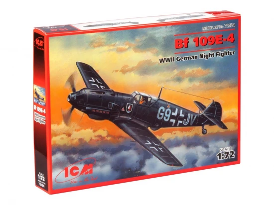 Messerschmitt BF 109E-4 - WWII German Night Fighter
