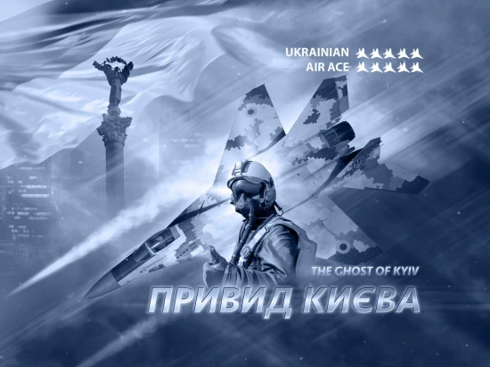 The Ghost of Kyiv (MiG-29 of Ukrainian Air Forces)