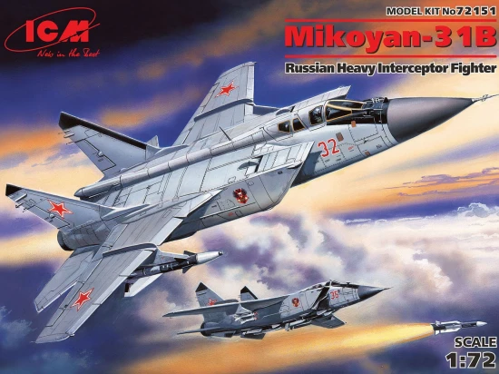 Mikoyan-31B - Russian Heavy Interceptor Fighter