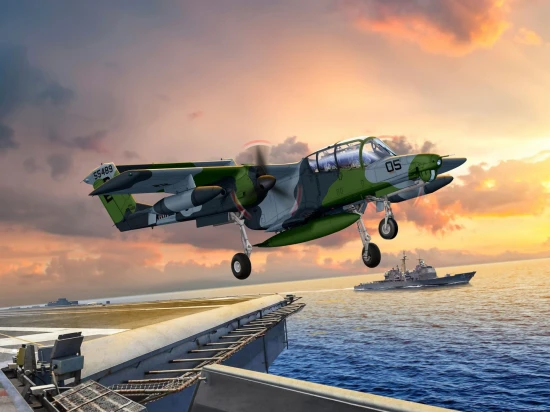 OV-10D+ Bronco - US attack and observation aircraft