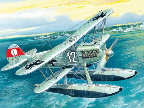 Heinkel He 51B-2 - German Floatplane Fighter