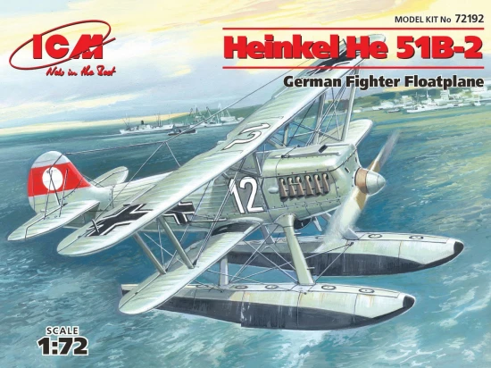 Heinkel He 51B-2 - German Floatplane Fighter