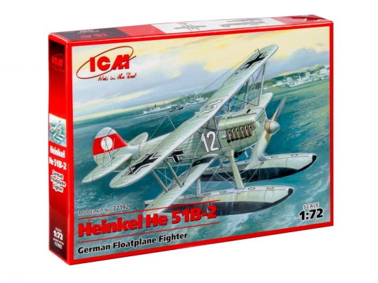 Heinkel He 51B-2 - German Floatplane Fighter