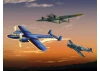 Set of 3 Luftwaffe Night Fighters (BF 109E-4 - Do 172-10 Kauz II - Fw 189A-1)