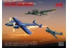 Set of 3 Luftwaffe Night Fighters (BF 109E-4 - Do 172-10 Kauz II - Fw 189A-1)