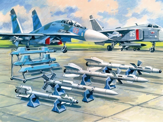 Soviet Air-to-Air Aircraft Armament (R-27ER - R-27ET - R-73 - R-77 missiles)