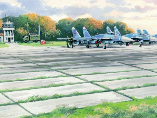 Soviet PAG-14 Airfield Plates (32 pieces) (362×216 mm)