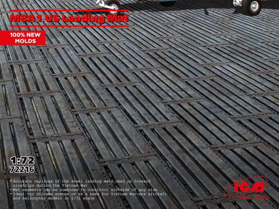 Vietnam M8A1 U.S. Landing Mat 1:72