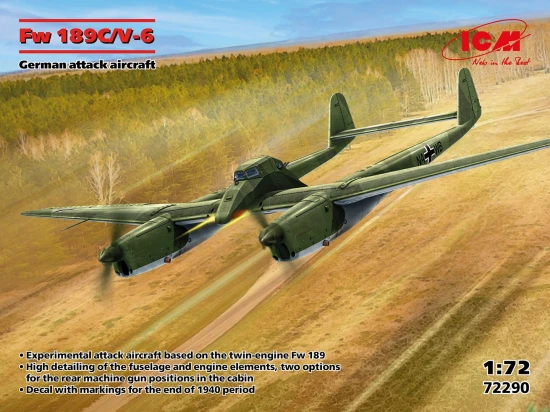 Fw 189C/V-6 - German attack aircraft