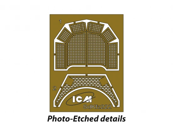 Sd.Kfz.222 - German Light Armoured Vehicle