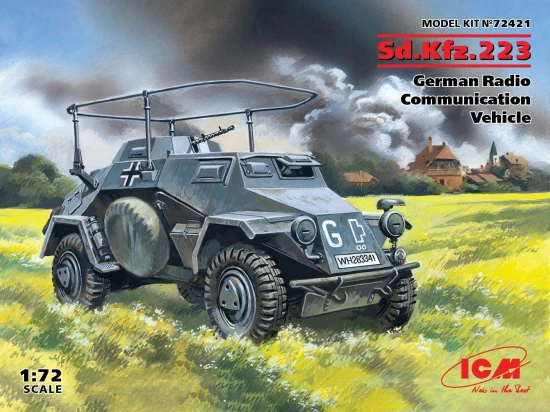 Sd.Kfz.223 - German Radio Communication Vehicle