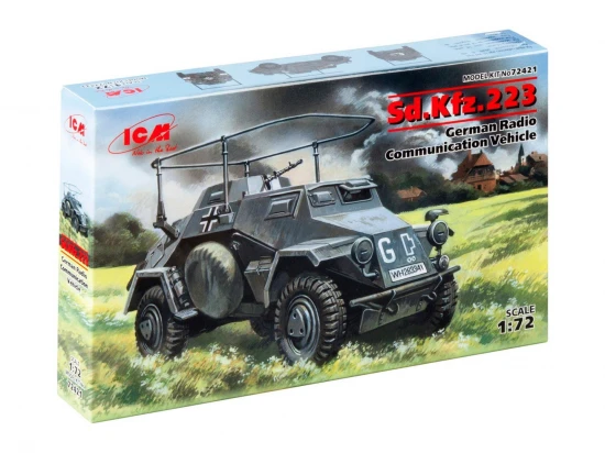 Sd.Kfz.223 - German Radio Communication Vehicle