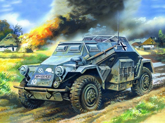 Sd.Kfz.260 - German Radio Communication Vehicle