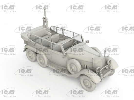Type G4 Partisanenwagen with MG 34 - WWII German Vehicle
