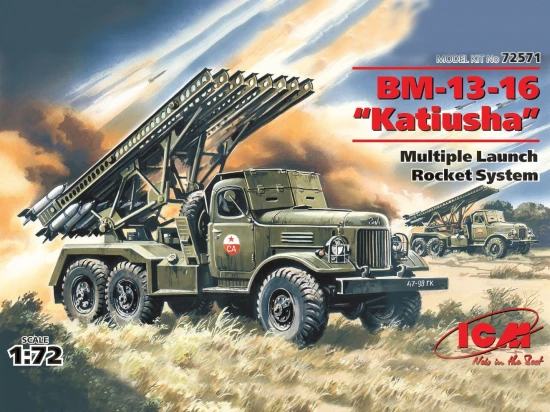 BM-13-16 “Katiusha” - MLRS on ZiL-157 Base