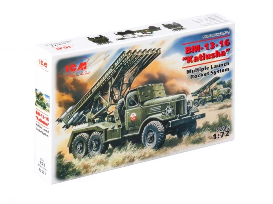BM-13-16 “Katiusha” - MLRS on ZiL-157 Base