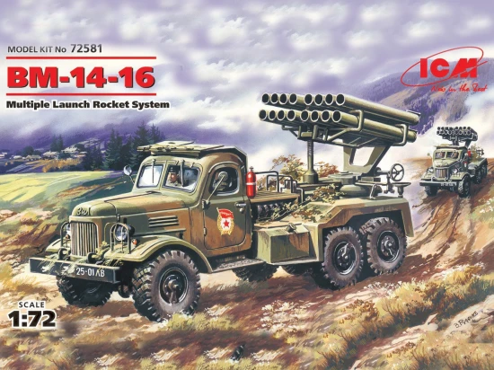 BM-14-16 - Multiple Launch Rocket System on ZiL-157 base
