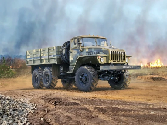 URAL-4320 - Military Truck of the Armed Forces of Ukraine