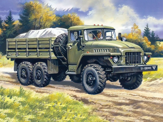 URAL-375D - Army Truck