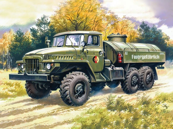 ATZ-5-375 - Fuel Bowser Ural Truck