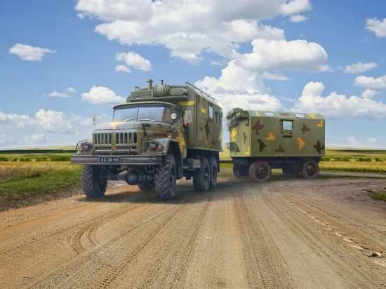 ZiL-131 - Truck with trailer Armed Forces of Ukraine
