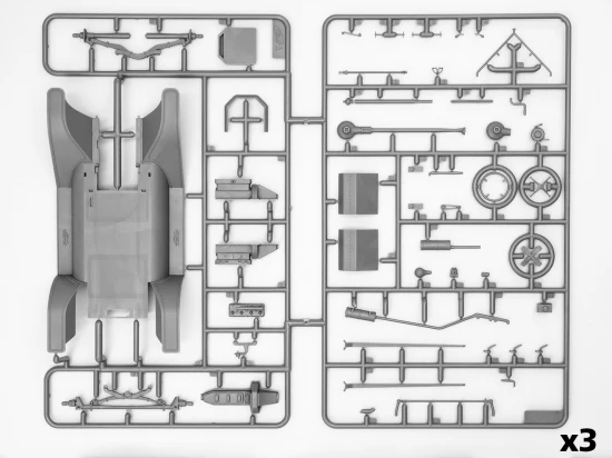 The Various Tin LizzieFord Model T Variants (Set of 3)