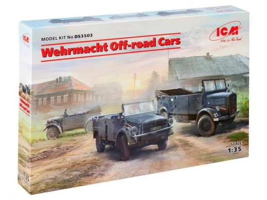 Wehrmacht Off-road Cars (Kfz.1 - Horch 108 Typ 40 - L1500A)