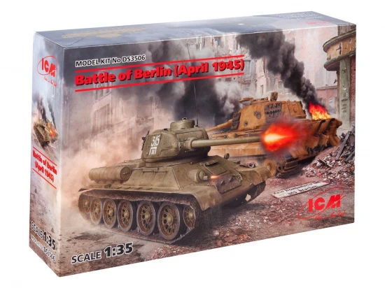 Battle of Berlin (April 1945) (T-34-85 - King Tiger)