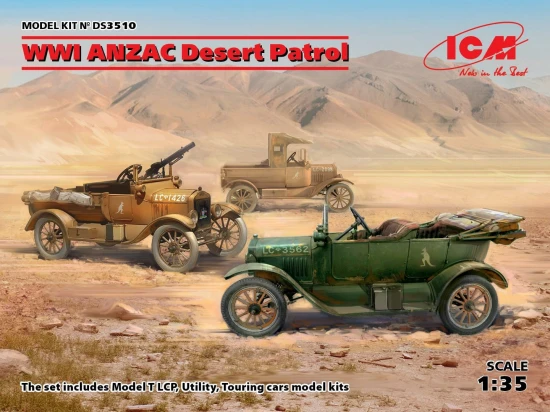WWI ANZAC Desert Patrol (Model T LCP - Utility - Touring)