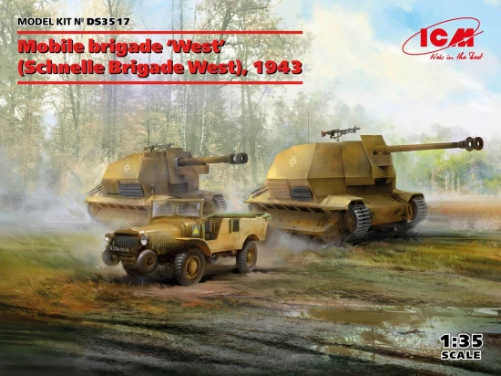 Mobile brigade West(Schnelle Brigade West) - 1943