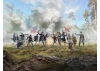 Fierce battle. American Civil War