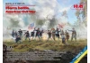 Fierce battle. American Civil War
