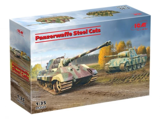 Panzerwaffe steel cats (Pz.Kpfw.V Panther Ausf.D - Pz.Kpfw.VI Ausf.B King Tiger)