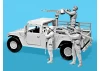 Drone Hunters’ Humvee M1097A2 Cargo Carrier - DShKM & Crew Figures)