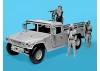 Drone Hunters’ Humvee M1097A2 Cargo Carrier - DShKM & Crew Figures)