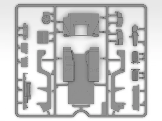Drone Hunters’ Humvee M1097A2 Cargo Carrier - DShKM & Crew Figures)