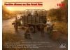 Festive dinner on the front line (WWII US Army Kitchen Truck - US Field Stove M1937 with cooks)