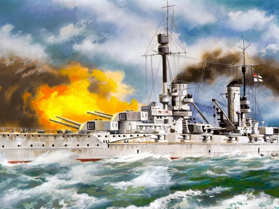Kronprinz - WWI German Battleship